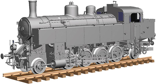 Steam locomotive class 93.13<br /><a href='images/pictures/Roco/62241.jpg' target='_blank'>Full size image</a>